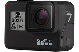 GoPro HERO7 Black 4K 60fps Waterproof Action Camera