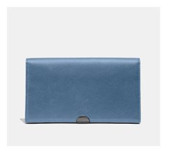 Blue wallet