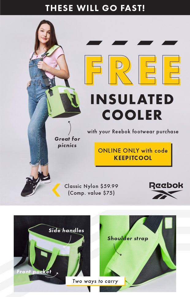 dsw free cooler bag