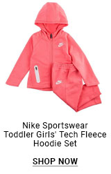 Nike Sportswear Toddler Girls' Tech Fleece Hoodie Set