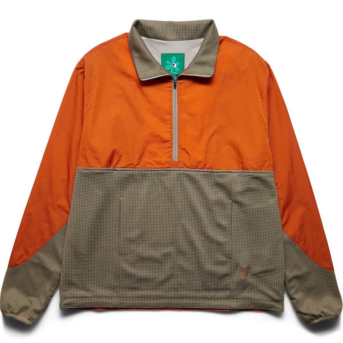 SUNSTRUCK 1/2 ZIP MICRO GRID JACKET