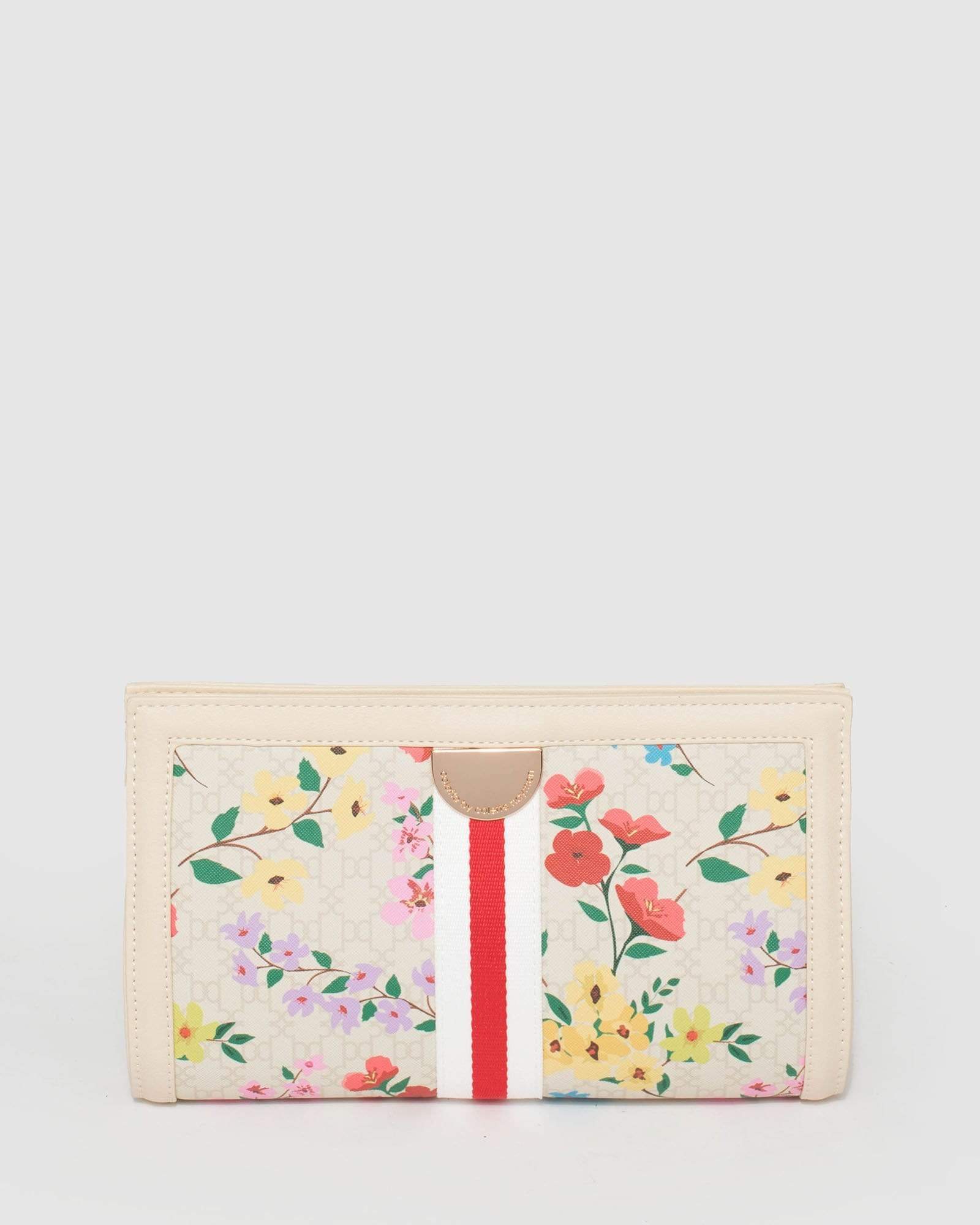 Image of Print Elora Webbing Clutch Bag