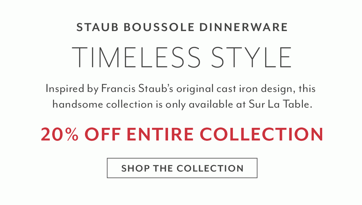 Staub Boussole Dinnerware