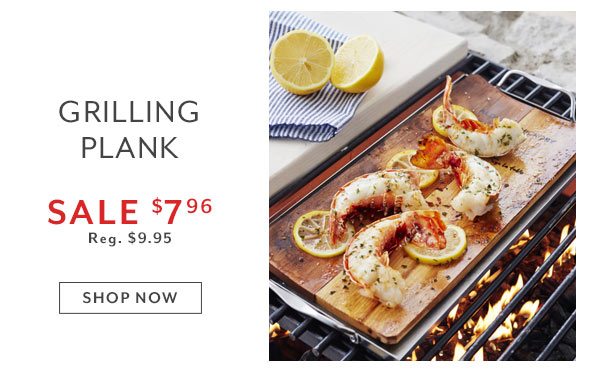Grilling plank
