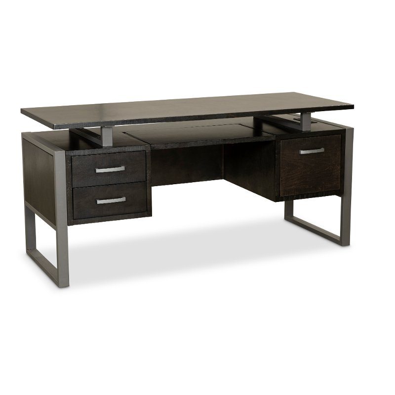 Mar Vista Charcoal 64 Inch Modern Office Desk