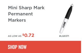 Mini Sharp Mark Permanent Markers