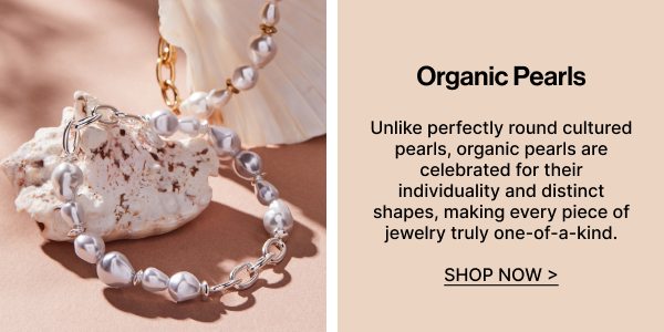 Organic Pearl Bracelet | Shop Now