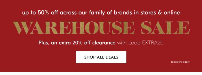 The Warehouse Sale