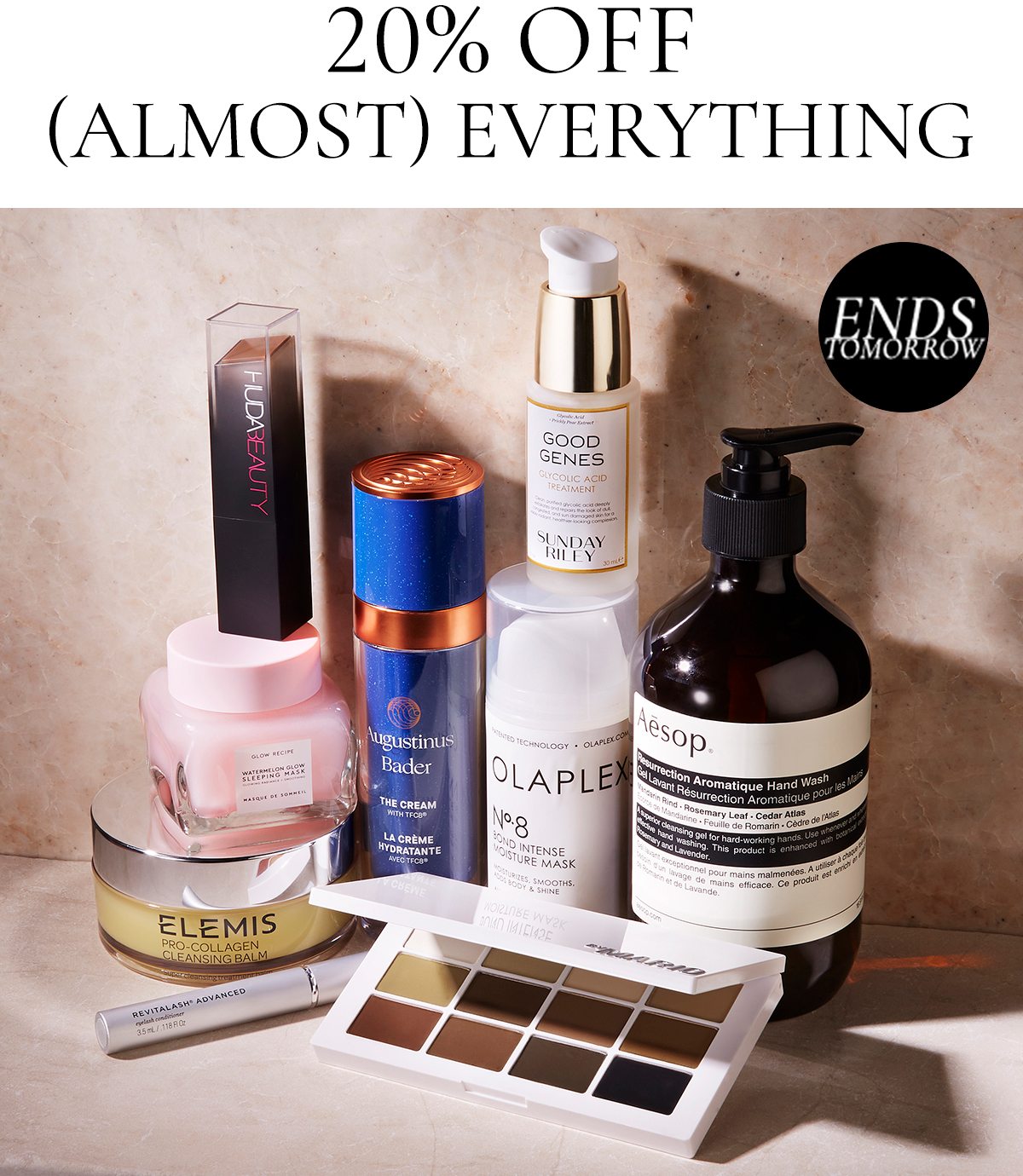 20% OFF (ALMOST) EVERYTHING