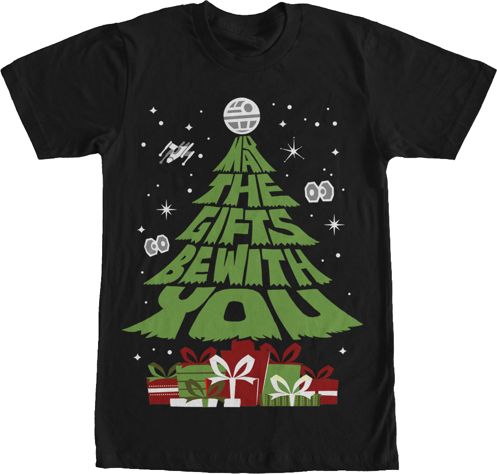 Star Wars May The Gifts Be With You T-Shirt