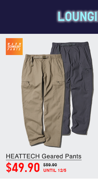 PDP8 - MEN HEATTECH GEARED PANTS