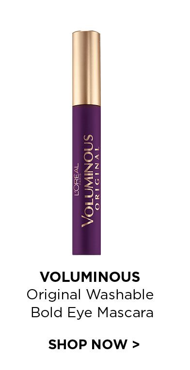 Voluminous - Original Washable Bold Eye Mascara - Shop Now