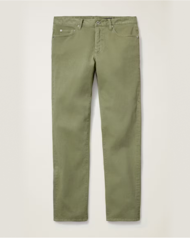 Italian Brushed 5-Pocket Pants