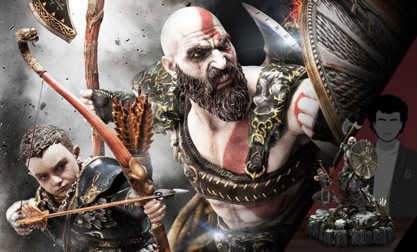 Kratos & Atreus Ivaldi's Deadly Mist Armor Set - 1:4 Scale God of War (Prime 1 Studio)