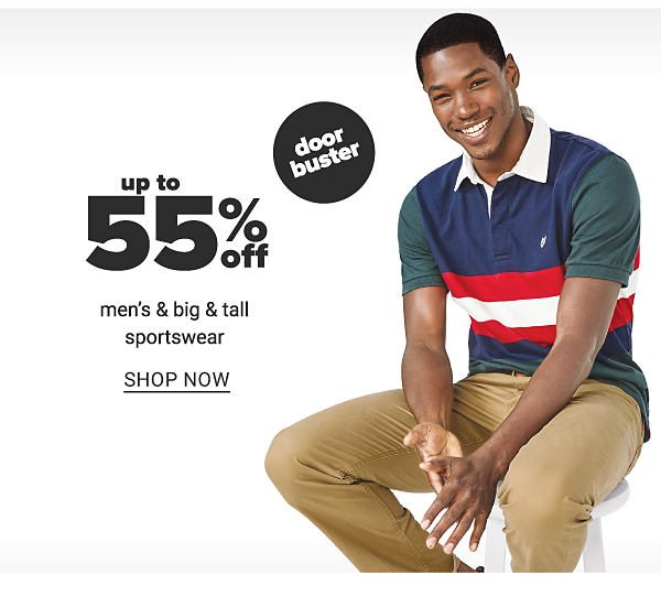 Up to 55% off Men's Big & Tall Sportswear - Shop Now