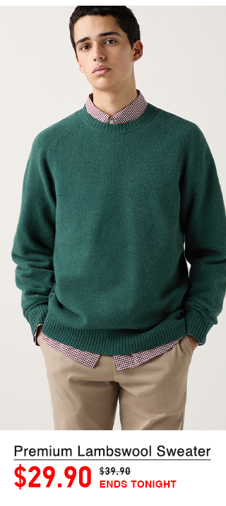 PDP8 - MEN PREMIUM LAMBSWOOL SWEATER