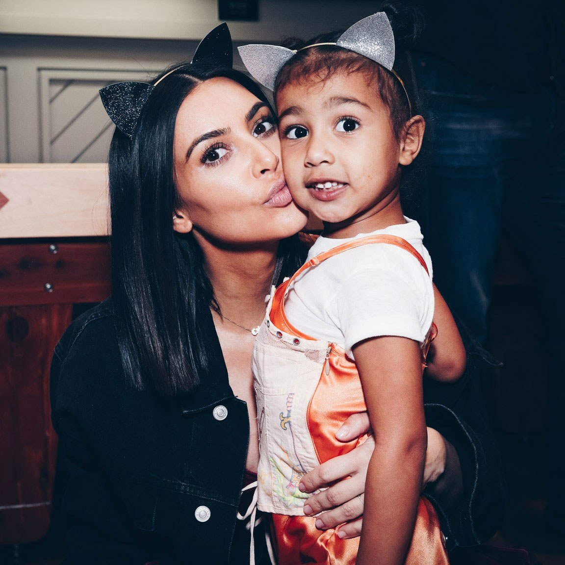 North West and Kim Kardashian West