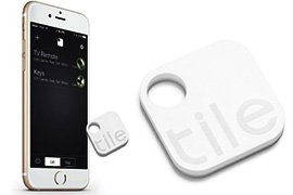 Tile Mate 4-Pack Bluetooth Tracker Item Locator for Keys, Phones and more