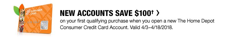 New Accounts Save $100