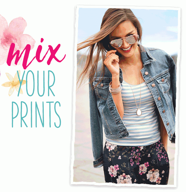 Mix your prints. Bold on top, subtle on bottom. Stick to similar tones. Add balance with geometric patterns.