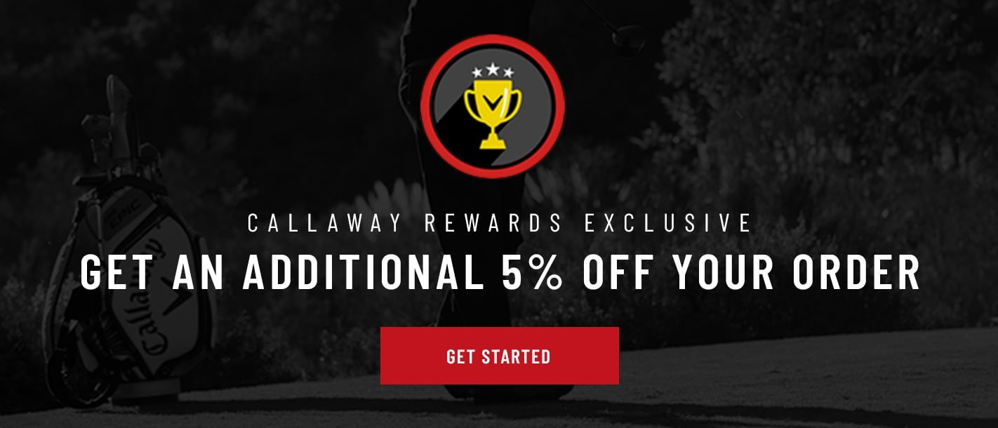 Callaway Rewards Exclusive: Get An Additional 5% Off Your Order