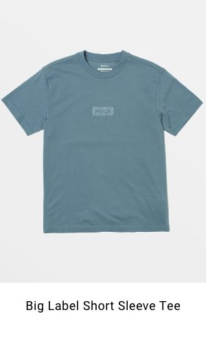 Big Label Short Sleeve Tee