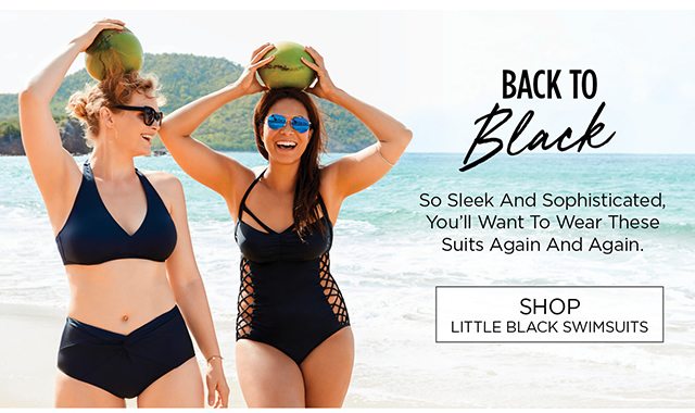 Back To Black - Shop Little Black Swimsuits