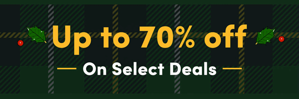  Up to 70% off Select Deals | Shop Now