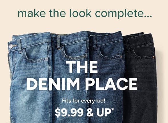 $9.99 & Up Jeans