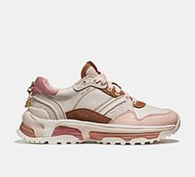 Pink and Brown Sneaker