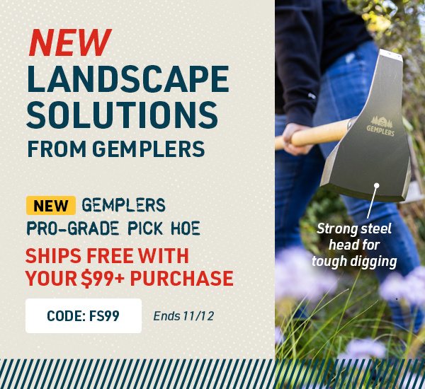 NEW landscape solutions from Gemplers - Gemplers Pick Hoe