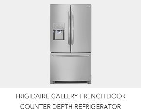 Shop Frigidaire Gallery French Door Counter Depth Refrigerator