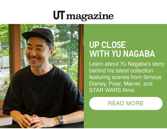 BANNER 1 - UT MAGAZINE UP CLOSE WITH YU NAGABA. READ MORE.