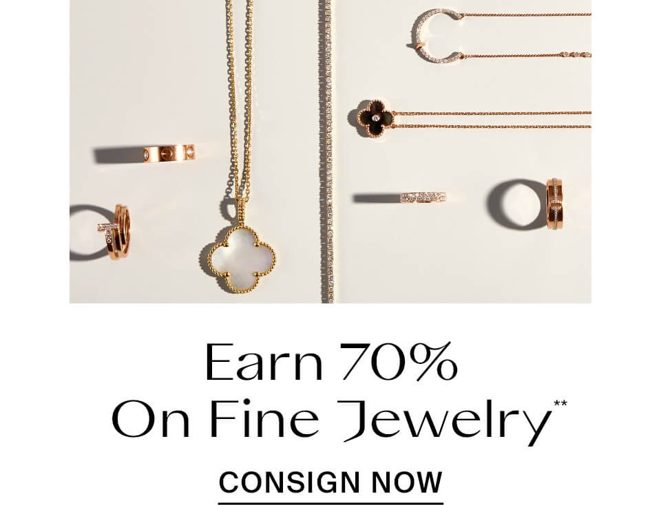 Earn Up To 70% On fine Jewelry**