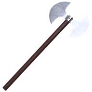 Long Hafted Double Bit Axe