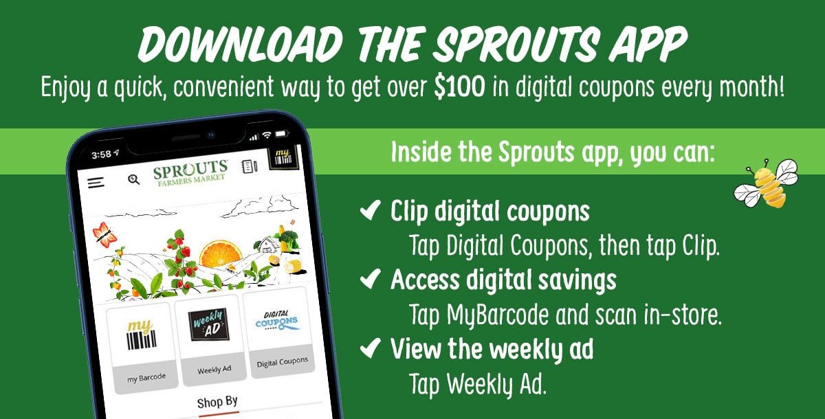 Download the Sprouts App