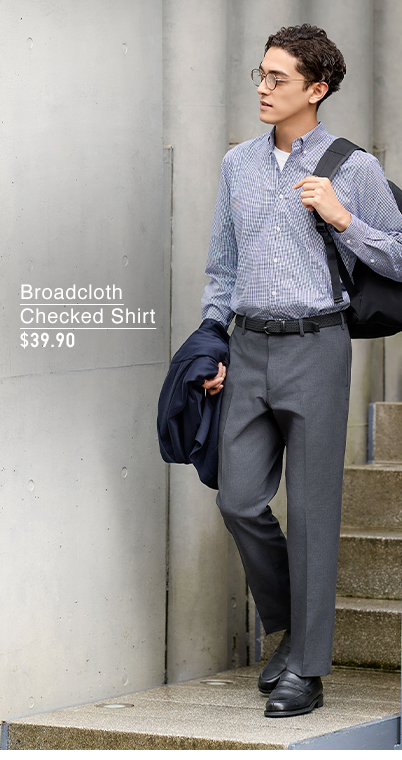 PDP7 - MEN BROADCLOTH CHECKED SHIRT