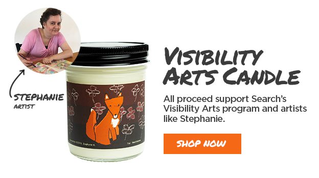 Visibility Arts Candle