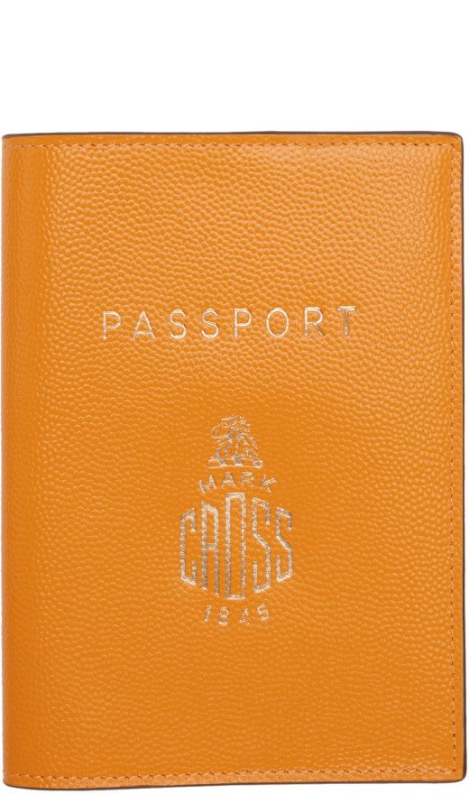 Mark Cross - Yellow Passport Holder