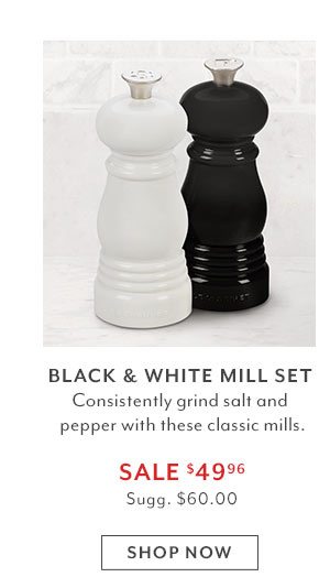 Black & White Mills Set