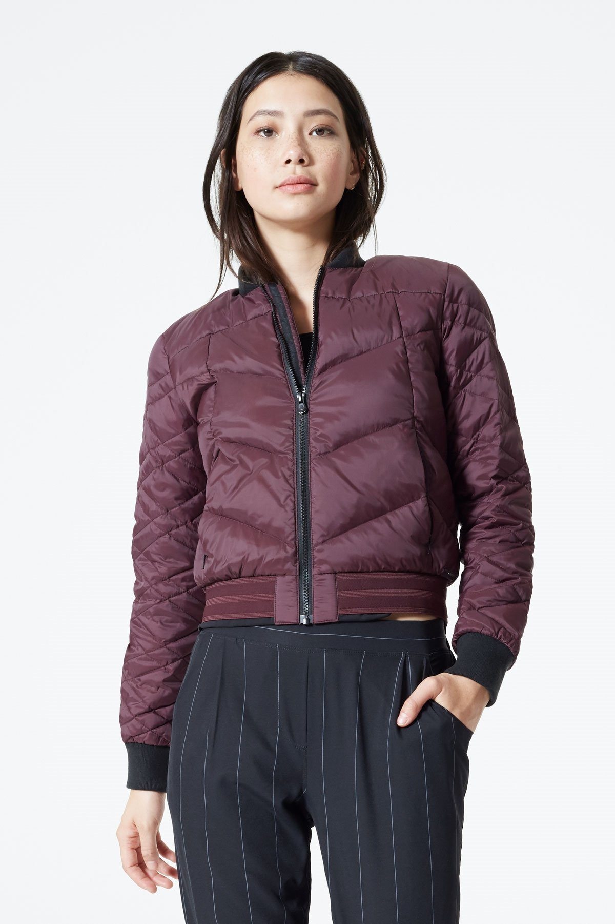 Mila Down Filled Bomber Jacket