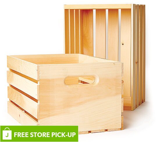 Image of Ready-to-Decorate Premium Wood Crate.
