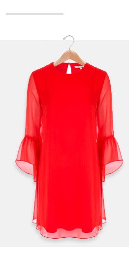 red flute sleeve