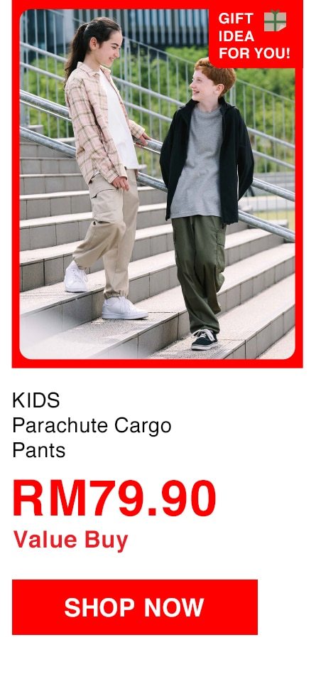 KIDS Parachute Cargo Pants