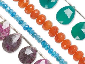 New Gemstone Beads from Deepak's Gem Palace