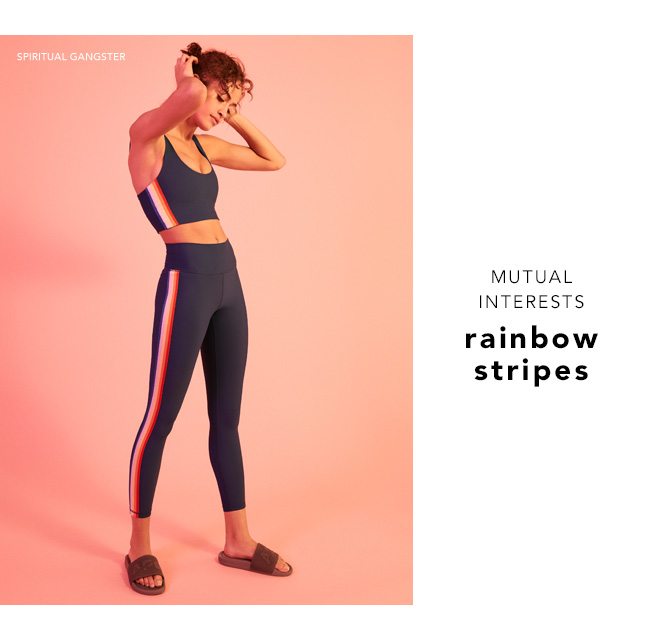 rainbow stripes