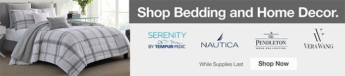 Shop Bedding and Home Decor. While supplies last. Shop now.