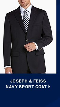 Joseph & Feiss Navy Sport Coat >