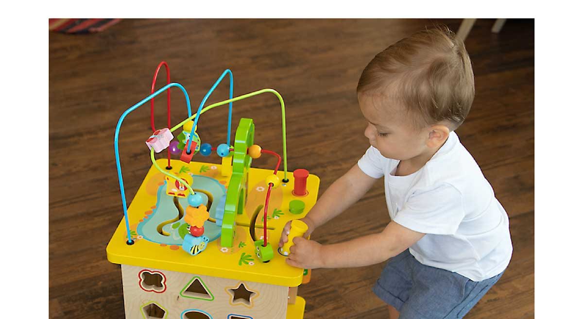 deluxe busy time play cube