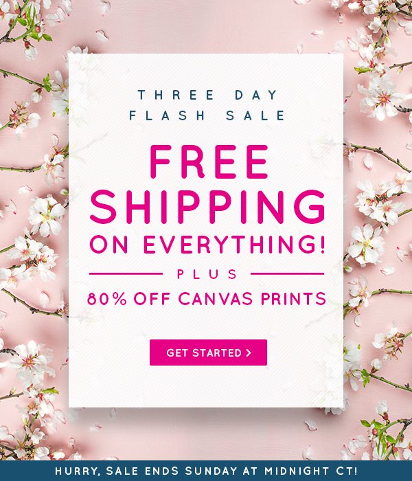 Save Up To 82% Off All Canvas Prints!